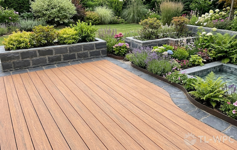 TL WPC Co-extrusion decking projects TL WPC Co-extrusion decking projects